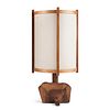 George Nakashima Wooden Table Lamp