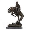 Frederic Remington "Outlaw" Bronze Sculpture