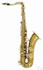 Selmer Mark VI brass tenor saxophone, ca. 1961, serial #95509, with its original Selmer case