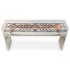 Curtis Jere Mixed Metal and Lucite Display Table