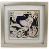 Roy Lichtenstein (American,1923-1997) "Drowning Girl" Offset Lithograph