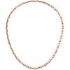 NECKLACE IN 14K YELLOW GOLD Weight: 52.6 g. Length: 24.4" (62.0 cm)
