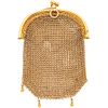COIN PURSE IN 18K YELLOW GOLD WITH CHAIN LINK IN 10K YELLOW GOLD Weight: 53.8 g