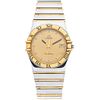 OMEGA CONSTELLATION WATCH IN STEEL AND 18K YELLOW GOLD Movement: quartz 