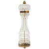 French Crystal Cut Glass Pepper Grinder