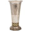 Antique French Silver Plated Vase