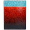Rothko Style Oil On Board Painting