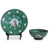 (2 Pc) Persian Painted Bowl and Underplate