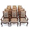  Karges Louis XV Style Armchairs
