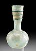 Roman Imperial Glass Ampulla - Ex Moshe Dayan