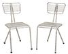 Pair of Mid Century Rene Malaval "Radar" Chairs