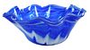 Herman Leonhardt Blue Glass Bowl