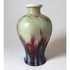 Chinese Porcelain Flambe Glazed Vase