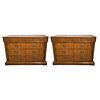 Pair Hollywood Regency Matching Chests