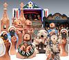 NATIVE AMERICAN & SPANISH COLONIAL NATIVITY OBJECTS