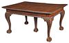 Chippendale Mahogany Extension Dining Table