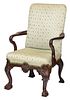 George II Style Carved Mahogany Child's Armchair