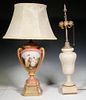 (2) CLASSICAL FORM TABLE LAMPS