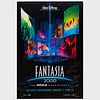 Walt Disney Pictures: Fantasia Poster; and Fantasia Limited Edition Program: Three Copies