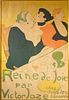 Toulouse-Lautrec "Reine De Joie" Lithograph