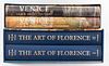 Books on Florence and Venice, 4 Volumes