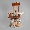 Tonawanda Seneca, Stonehorse Goeman, Carved Antler Chair