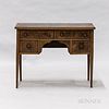 Neoclassical Mahogany and Inlaid Small Server