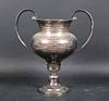 Tiffany Sterling Double Handled 1909 Trophy