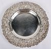 S. Kirk & Son Silver Repousse Serving Plate