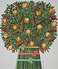 Erik Nitsche (1908 - 1998) "Pear Tree Boughs" W/C