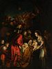 Flemish school of the seventeenth century.
"Adoration of the Kings".
Oil on copper.