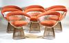 Eight Warren Platner for Knoll Dining Chairs