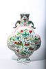 Chinese Enameled Porcelain Flask
