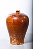 Chinese Monochrome Glazed Ceramic Vase