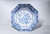 Heavy Chinese Blue and White Porcelain Charger