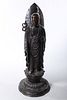 Antique Japanese Bronze Standing Buddha
