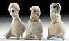 Greek Early Hellenistic Pottery Figural Whistles (3)