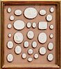 COLLECTION OF THIRTY PLASTER RELIEFS, AFTER THE ANTIQUE