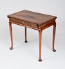 QUEEN ANNE SINGLE DRAWER SIDE TABLE