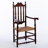 American Bannister Back Chair, 18th C