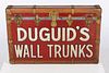 Duguid's Wall Trunks Trade Sign