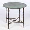 Cast Iron Table with Later Slate Top