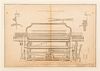 Two Lithographs Depicting British Industrial Looms