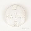 Plaster "Bayer" Pill Advertising Item