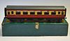 Bassett-Lowke 0 Gauge British Railways 1st Class Corridor Coach No. 111/0, with original box (damage