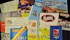 Selection of 1950s/1960s Advertising leaflets featuring Hornby, Bayko, Dublo, Revell, Aurora, Mobo,