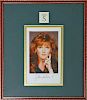 Royalty HRH The Duchess of York signed photograph display signed Sarah in ink below, depicting weddi