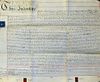 1843 Vellum Indenture Lincoln relating to and appointment of a parcel of land in Quadring in the Cou