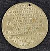 Argentina Commemorative Medallion 1806 commemorating what is stated as 'Liberation of Buenos Ayres b