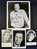 Entertainment Autographs  to include Frank Sinatra singer, actor, director and producer, Rachel Gurn